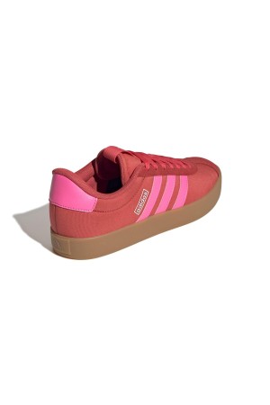 deportivos casual adidas court 3.0 rojo-fuxia js2056