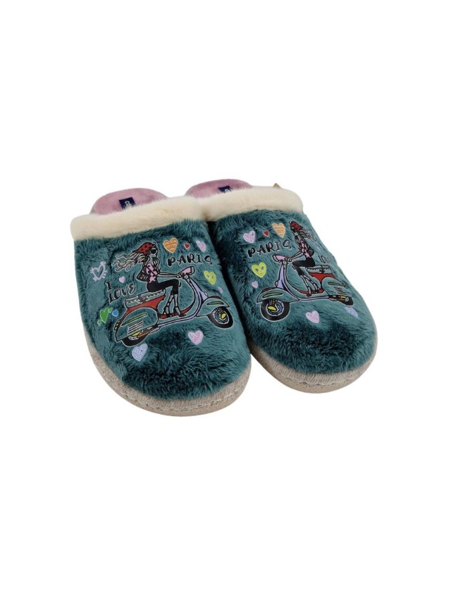 zapatillas casa abiertas pinturines...