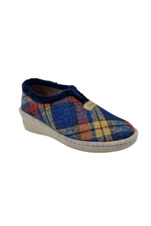 zapatillas casa cuña pinturines marino c-374-a