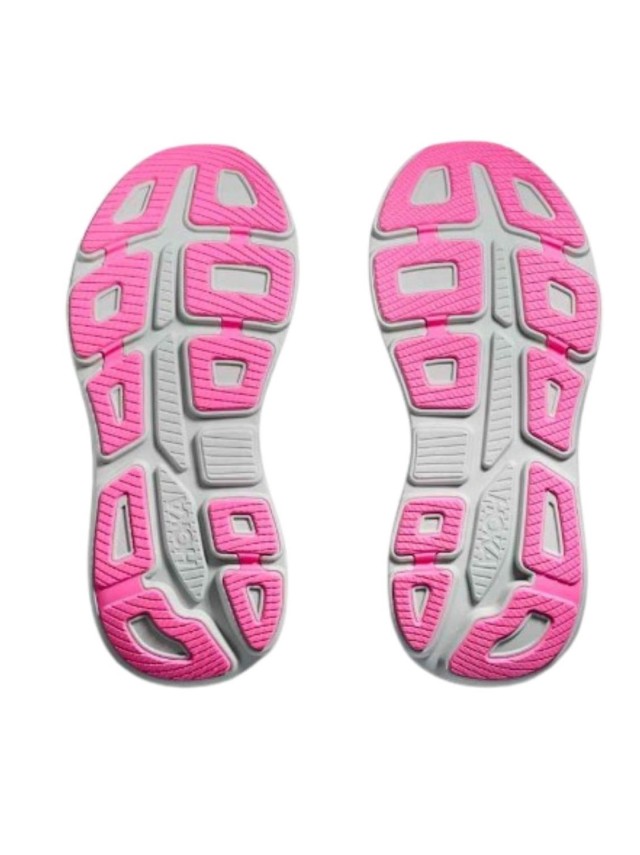 deportivos running hoka bondi 9 gris...