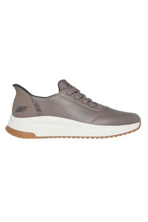 deportivos fitness skechers slip-ins taupe 118424