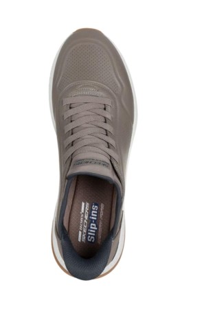 deportivos fitness skechers slip-ins taupe 118424