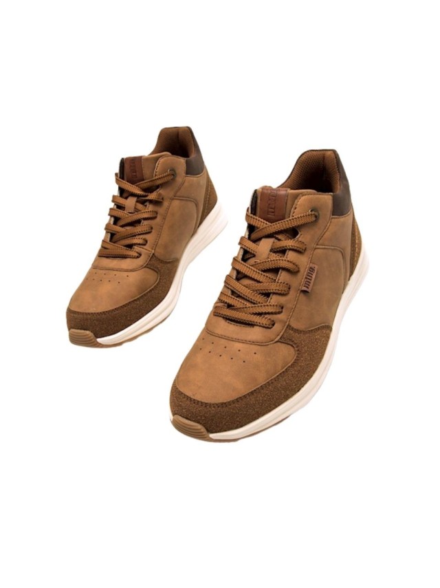 deportivos casual mustang tady cuero...