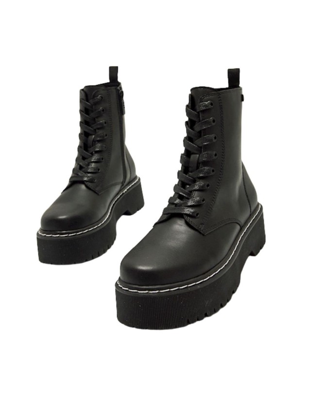 botas militares mustang storm negro...