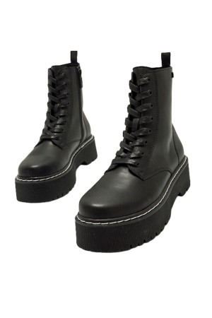 botas militares mustang storm negro 50176