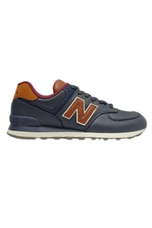 deportivos casual new balance 574 marino-camel ml574omc