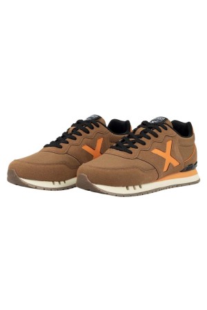 deportivos tallas grandes munich dash 263 marrón-naranja 4150263