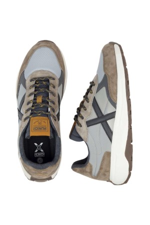 deportivos casual munich babel 9 gris-marrón 4599009