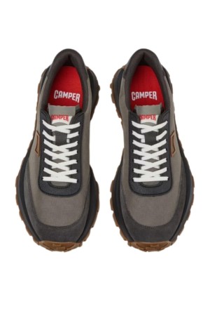 deportivos casual camper drift trail gris-negro k100864-043