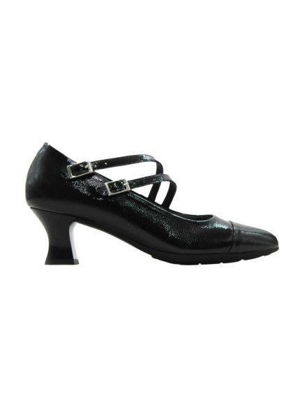 zapatos de vestir pitillos negro 10852