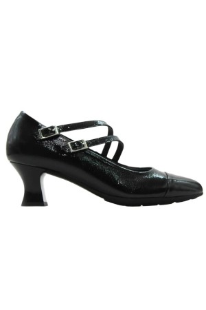 zapatos de vestir pitillos negro 10852