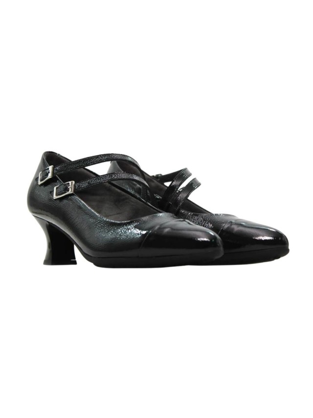 zapatos de vestir pitillos negro 10852