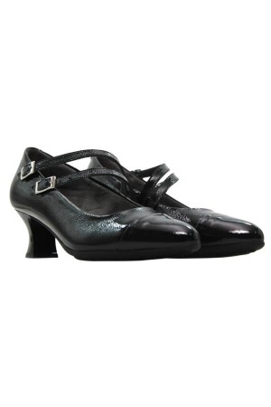 zapatos de vestir pitillos negro 10852