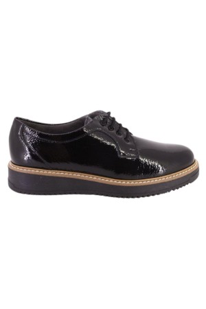 zapatos blucher pitillos negro 10761