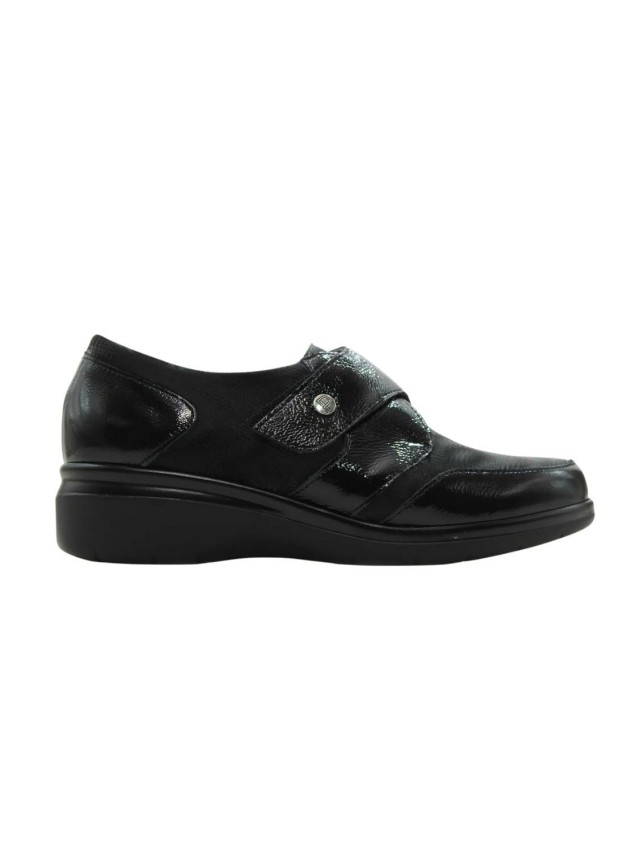 zapatos blucher pitillos negro 10721