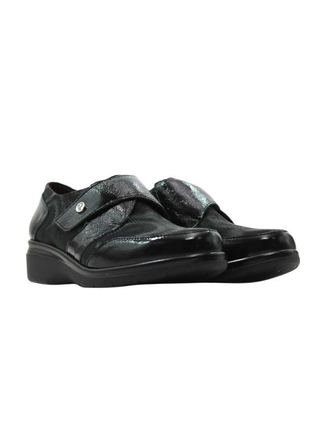 zapatos blucher pitillos negro 10721