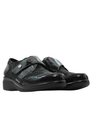 zapatos blucher pitillos negro 10721
