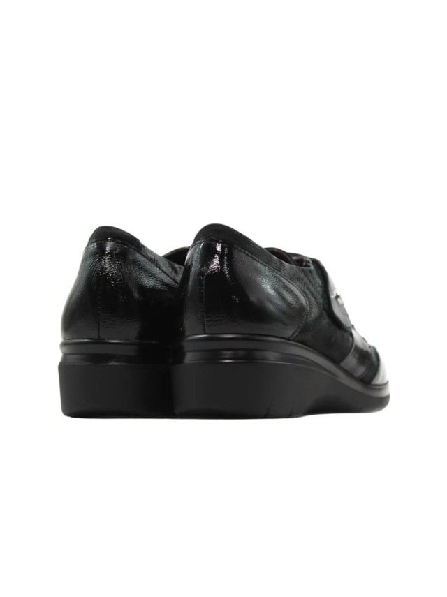zapatos blucher pitillos negro 10721