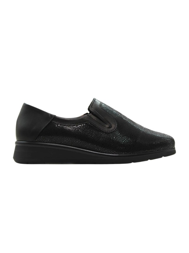 mocasines pitillos negro 10711