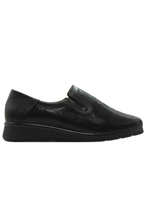 mocasines pitillos negro 10711
