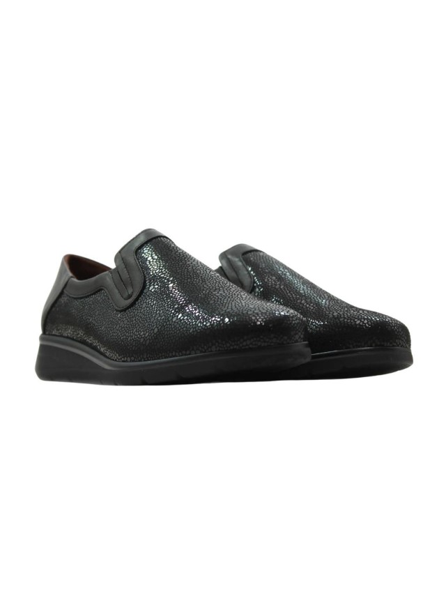 mocasines pitillos negro 10711