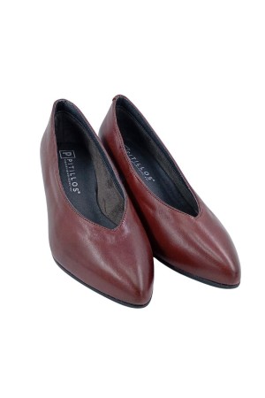 zapatos de salon pitillos 10854 BURDEOS