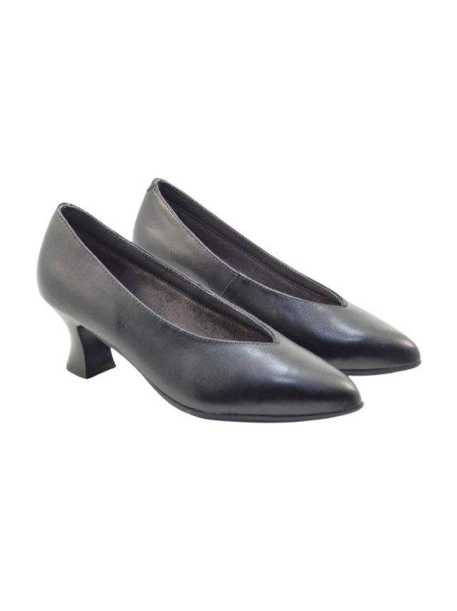 zapatos de salon pitillos 10854 NEGRO