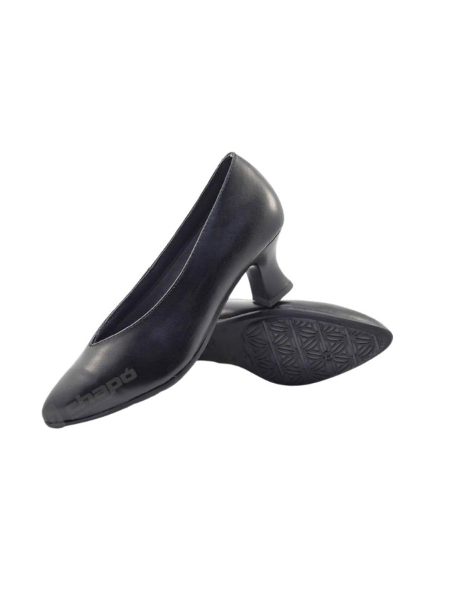 zapatos de salon pitillos 10854 NEGRO