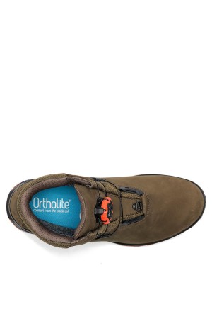 botas montaña chiruca cares boa kaki-naranja 4427608