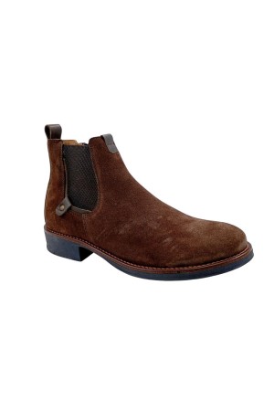 botas casual mesquita shoes ante marron 1700