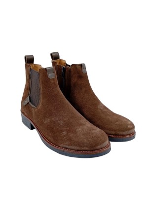 botas casual mesquita shoes ante marron 1700