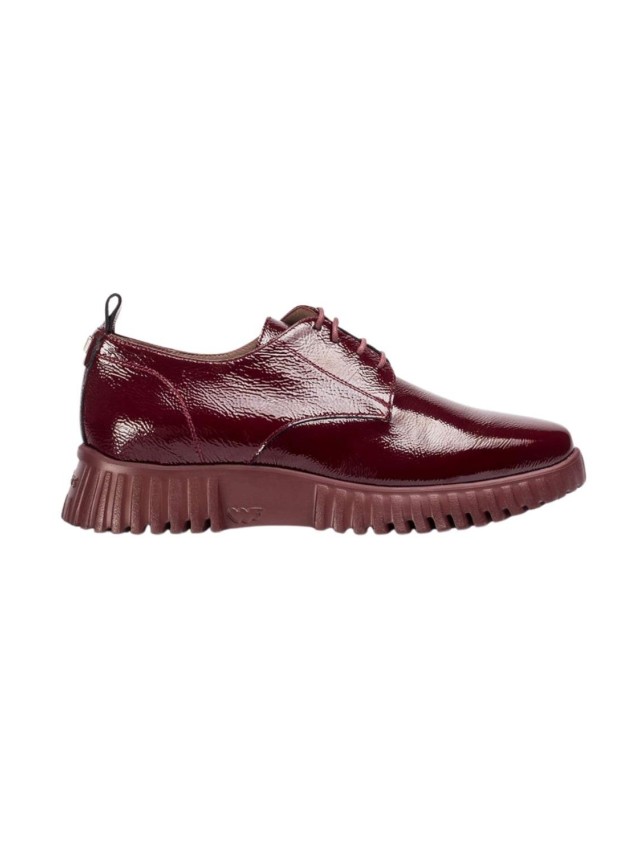 zapatos blucher wonders burdeos a4401