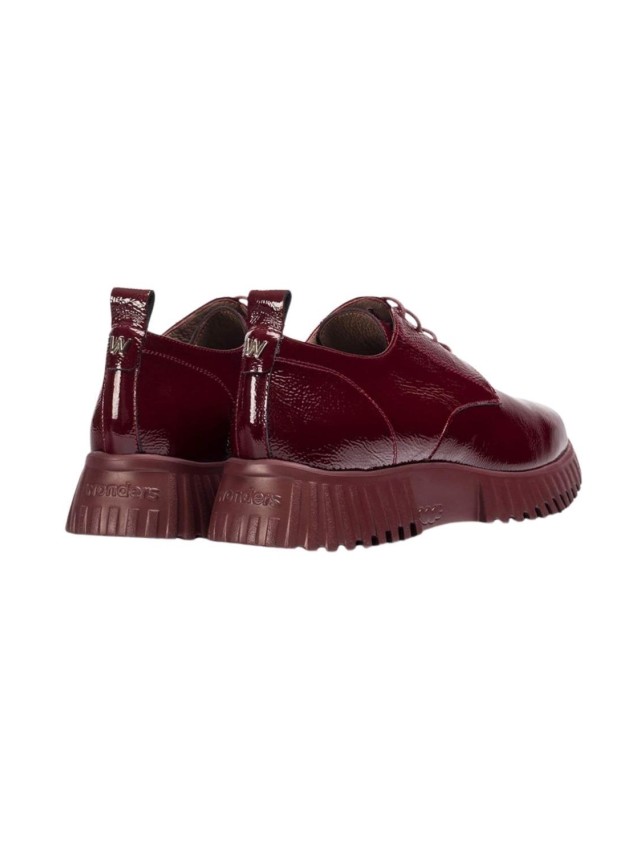 zapatos blucher wonders burdeos a4401