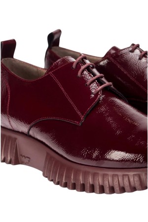 zapatos blucher wonders burdeos a4401