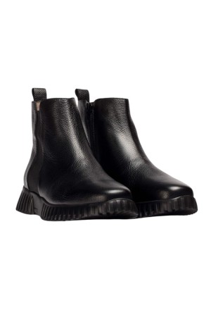 botines confort y sport wonders negro a-4404