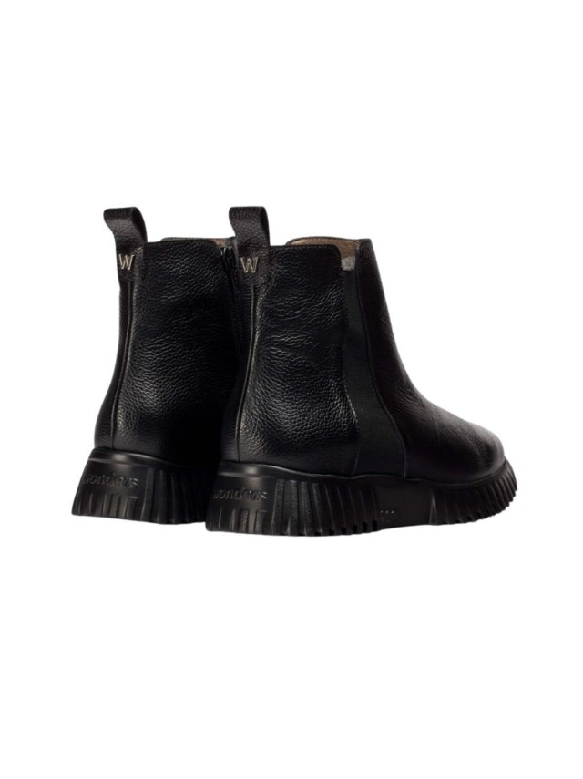 botines confort y sport wonders negro...