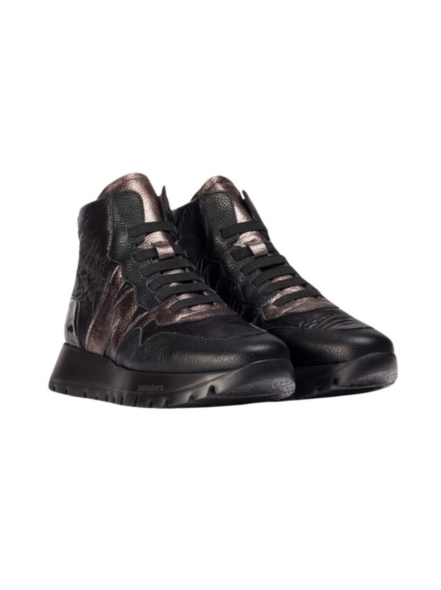 botines confort y sport wonders negro...