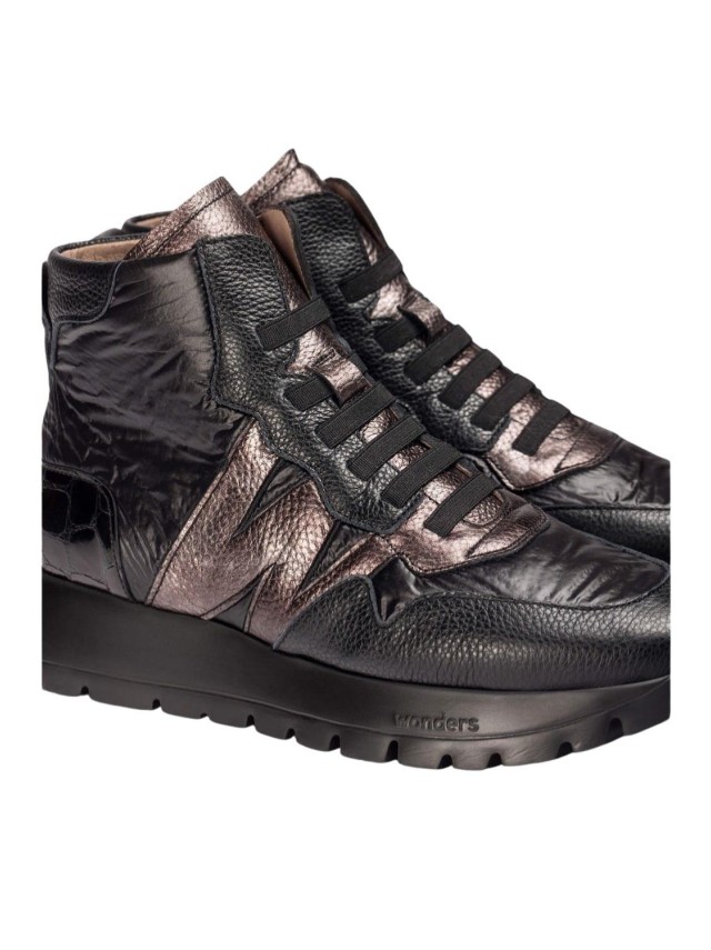 botines confort y sport wonders negro...