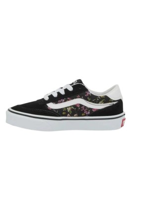deportivos casual vans brooklin ls negro-flores vn000dbqblk1
