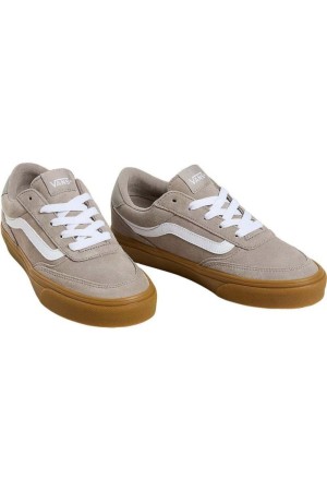 deportivos casual vans brooklyn ls gris vn000d7qkaq1