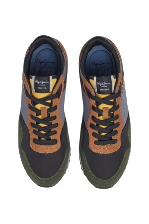 deportivos casual pepe jeans verde pms400012