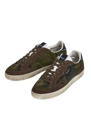 deportivos casual pepe jeans camuflaje pms300004