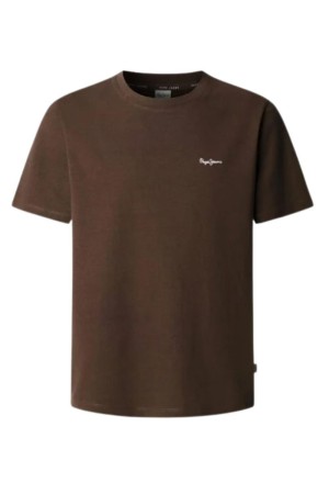 camisetas pepe jeans marron pm509741