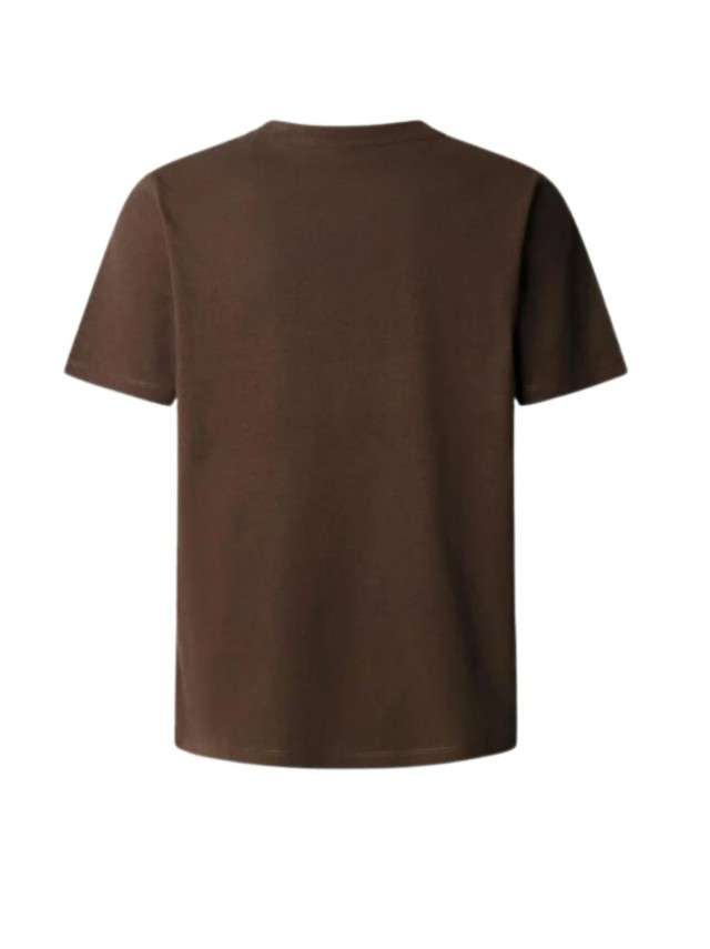 camisetas pepe jeans marron pm509741