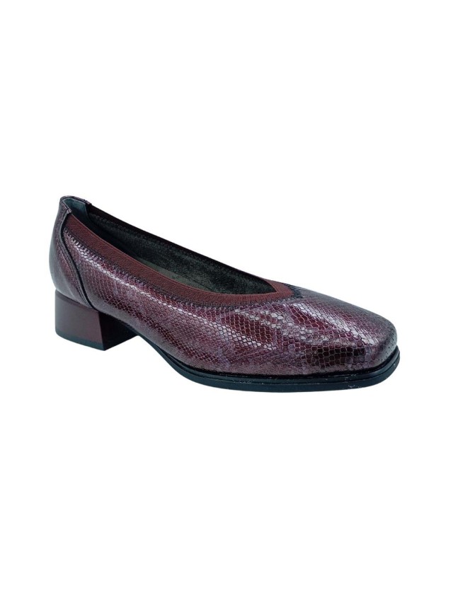 zapatos de salon pitillos 10811 BURDEOS