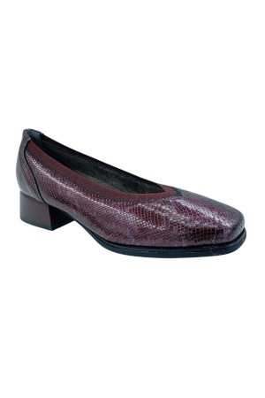 zapatos de salon pitillos 10811 BURDEOS