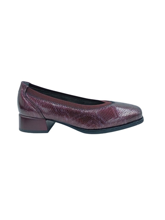 zapatos de salon pitillos 10811 BURDEOS