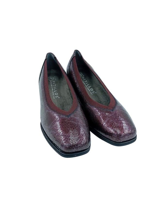 zapatos de salon pitillos 10811 BURDEOS
