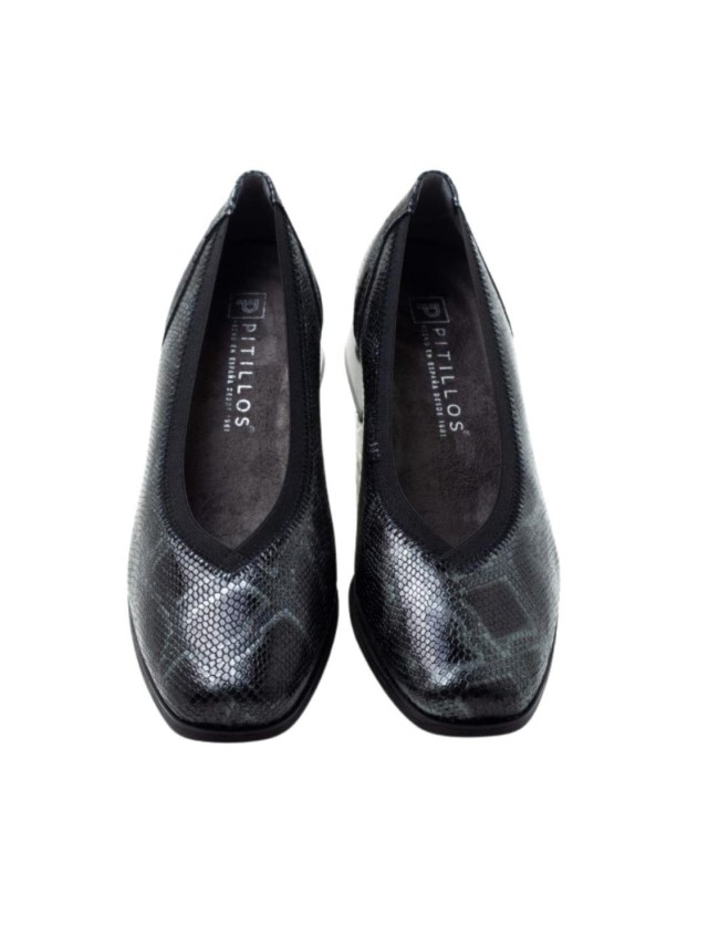zapatos de salon pitillos 10811 NEGRO