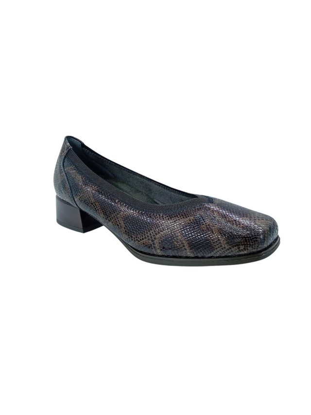 zapatos de salon pitillos 10811 MARRON